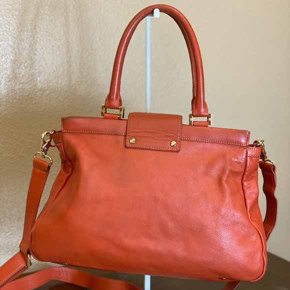 TORY BURCH Salmon Leather Tote - Picture 12 of 15